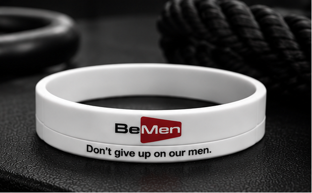 BeMen Motivational Silicone Wristband