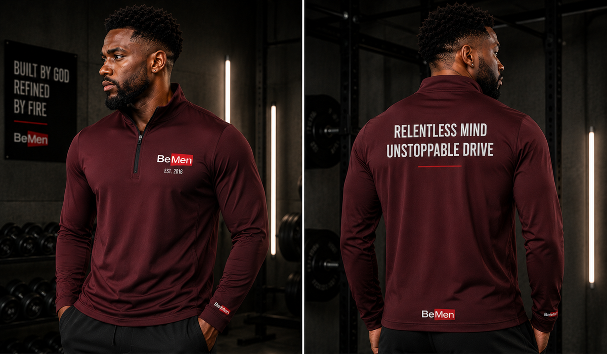 BeMen Performance Quarter-Zip Pullover