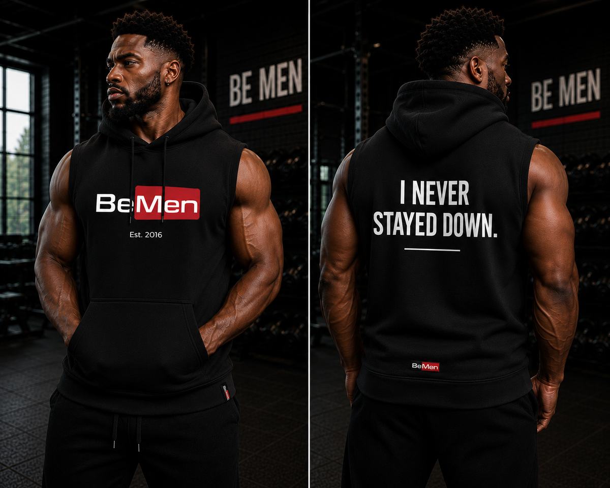 BeMen Performance Sleeveless Hoodie