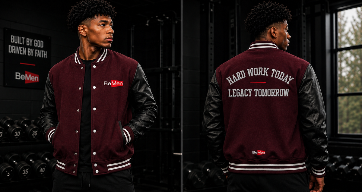 BeMen Teen Varsity Jacket