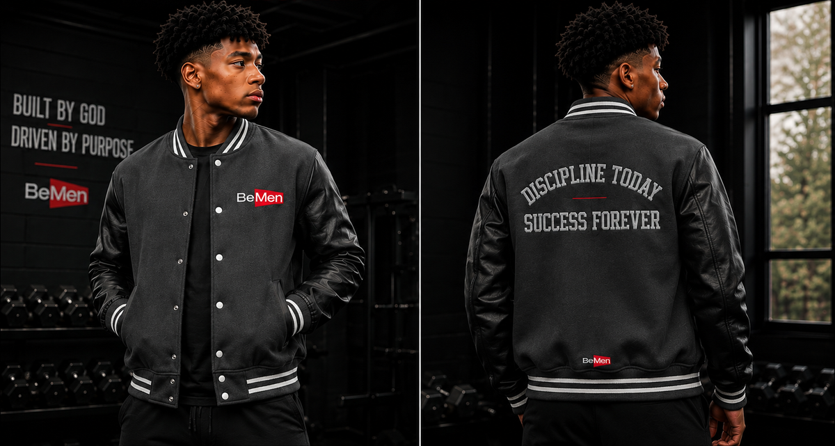 BeMen Teen Varsity Jacket