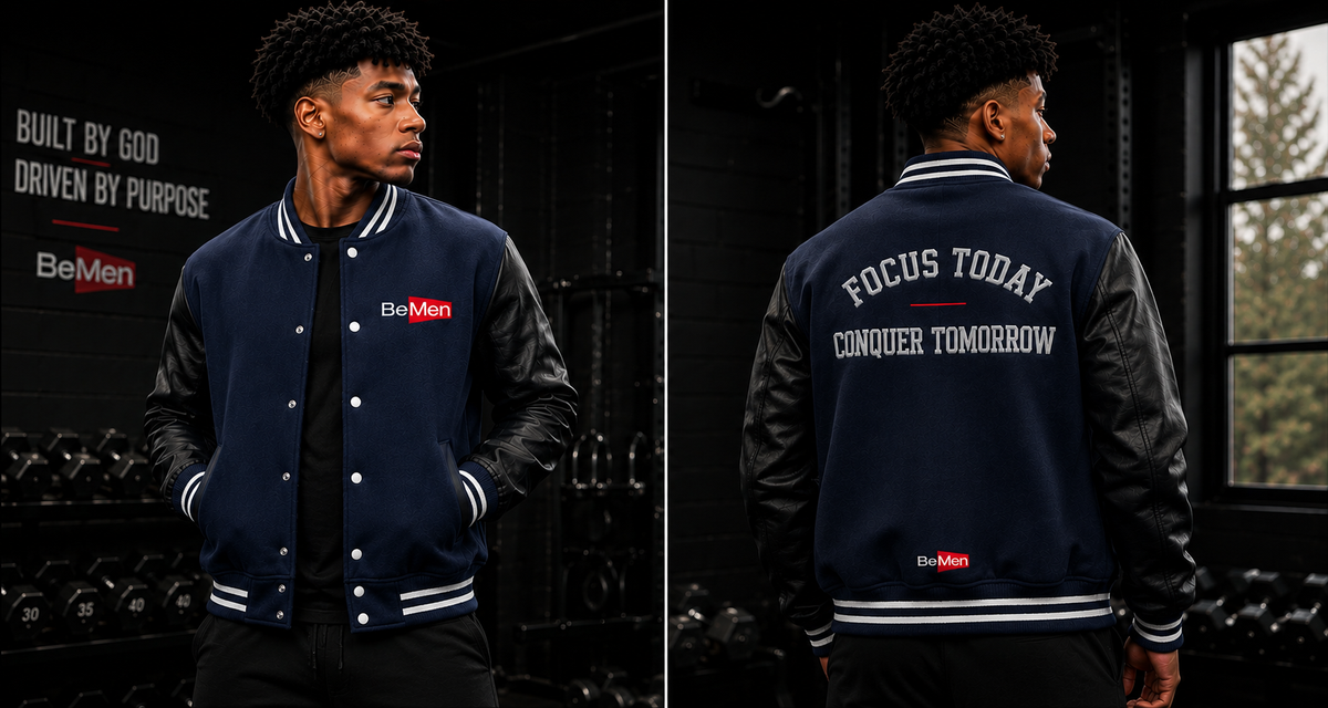 BeMen Teen Varsity Jacket