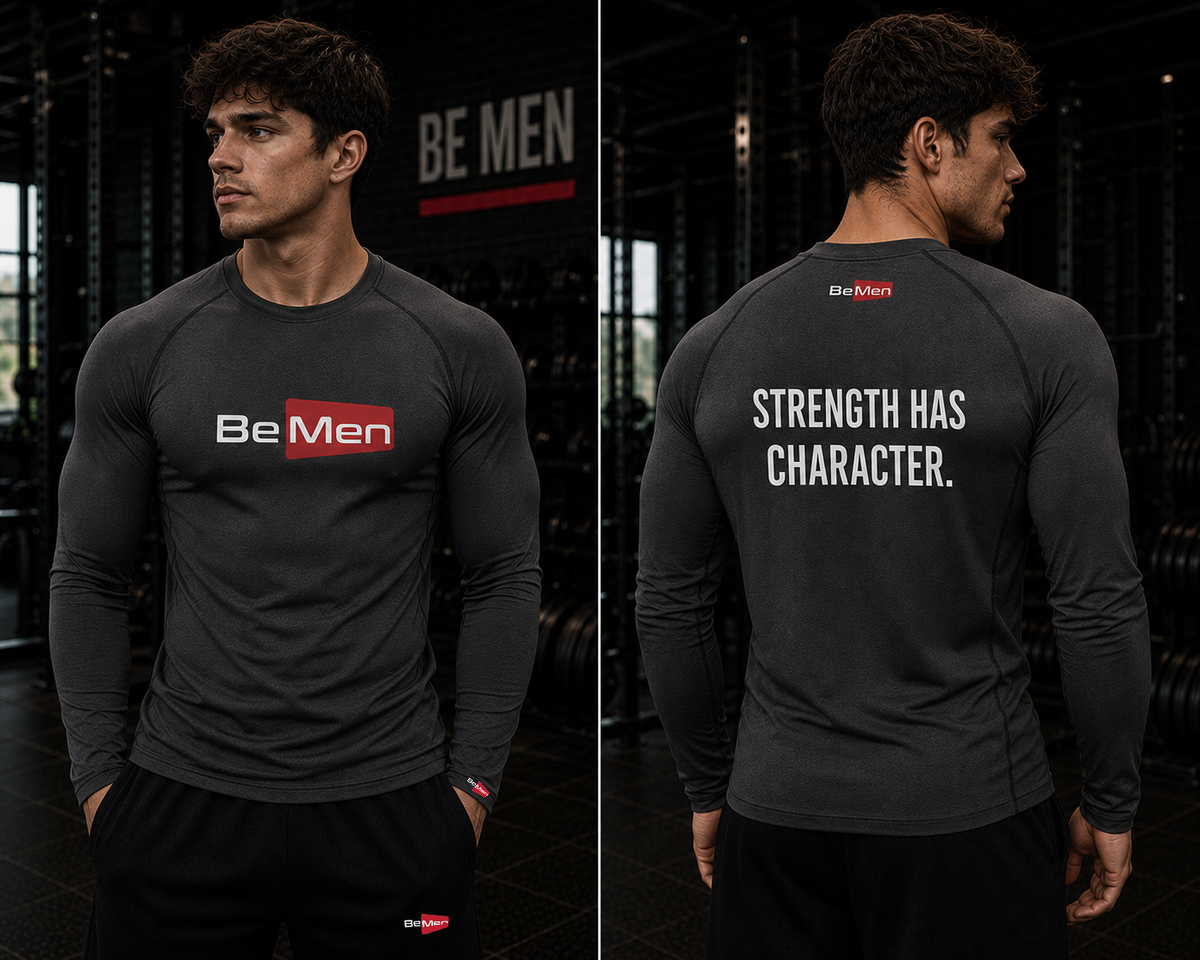BeMen Teen Performance Compression Long Sleeve Tee