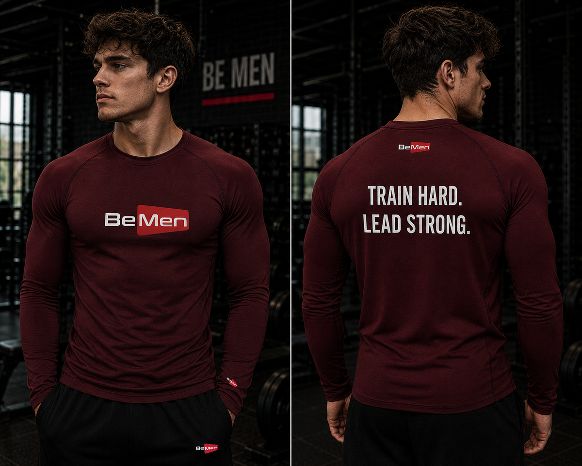 BeMen Teen Performance Compression Long Sleeve Tee