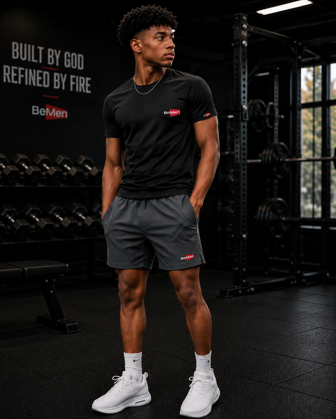 BeMen Teen Performance Shorts